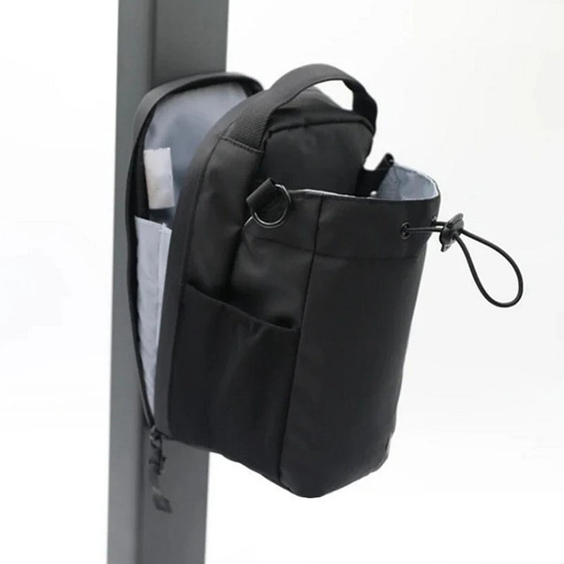 Magnetic Crossbody Water Bottle Holder – Hands-Free Fitness & Travel Bag
